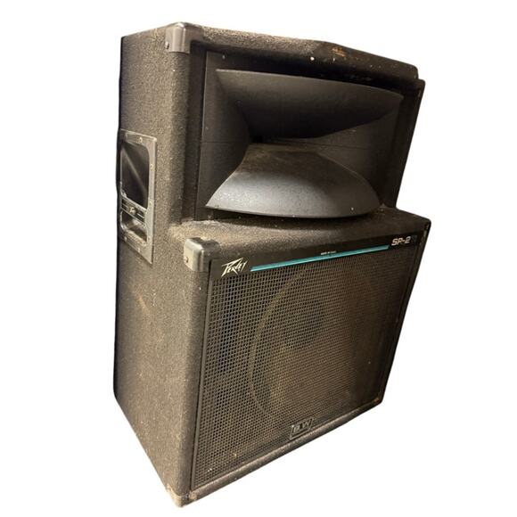 Vintage Peavey SP 2 15" 2-Way PA Speaker w/Black Widow Woofer Made in USA ￼ - Picture 1 of 1